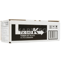Картридж Kyocera TK-540K BLACK. Ресурс 5000 страниц